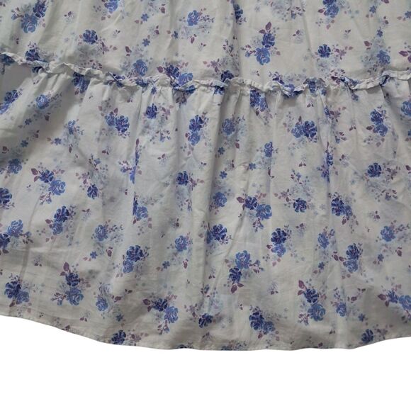 NWT LoveShackFancy x Target Gemma Dress Women's Medium White Maxi Floral Cottage - Picture 4 of 14